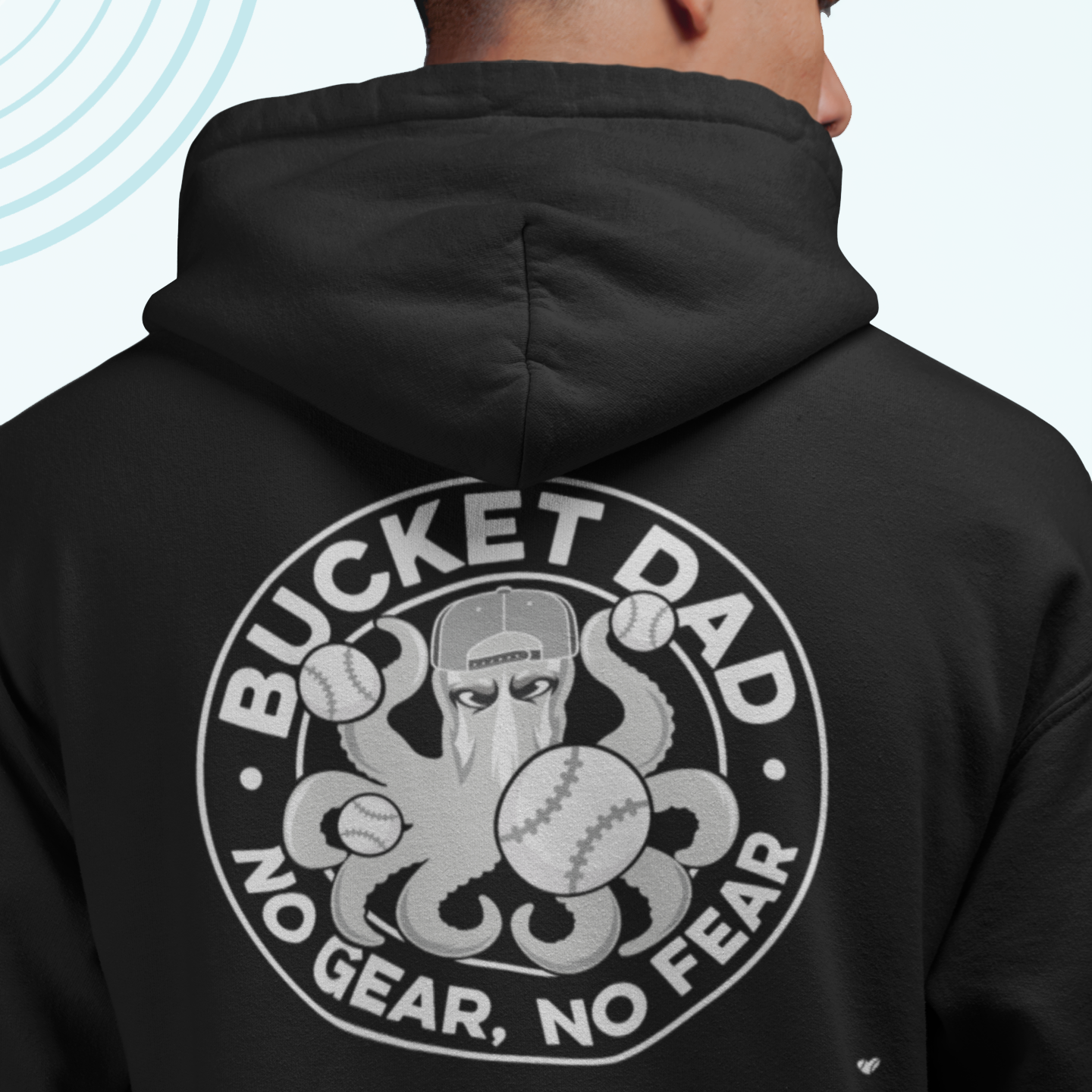 BUCKET DAD  - LOGO HOODIE