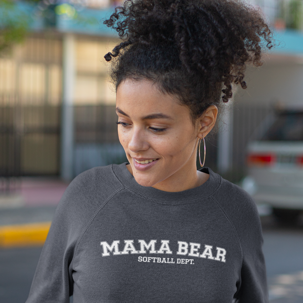 MAMA BEAR - CREWNECK SWEATSHIRT