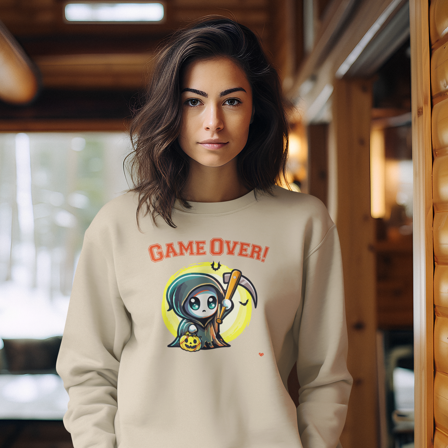 GAME OVER! GRIM REAPER - Crewneck Sweatshirt