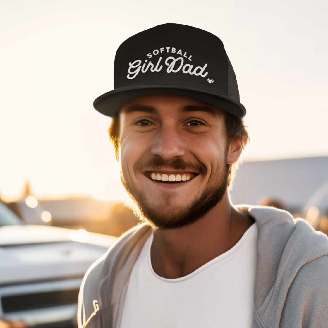 GIRL DAD - TRUCKER HAT