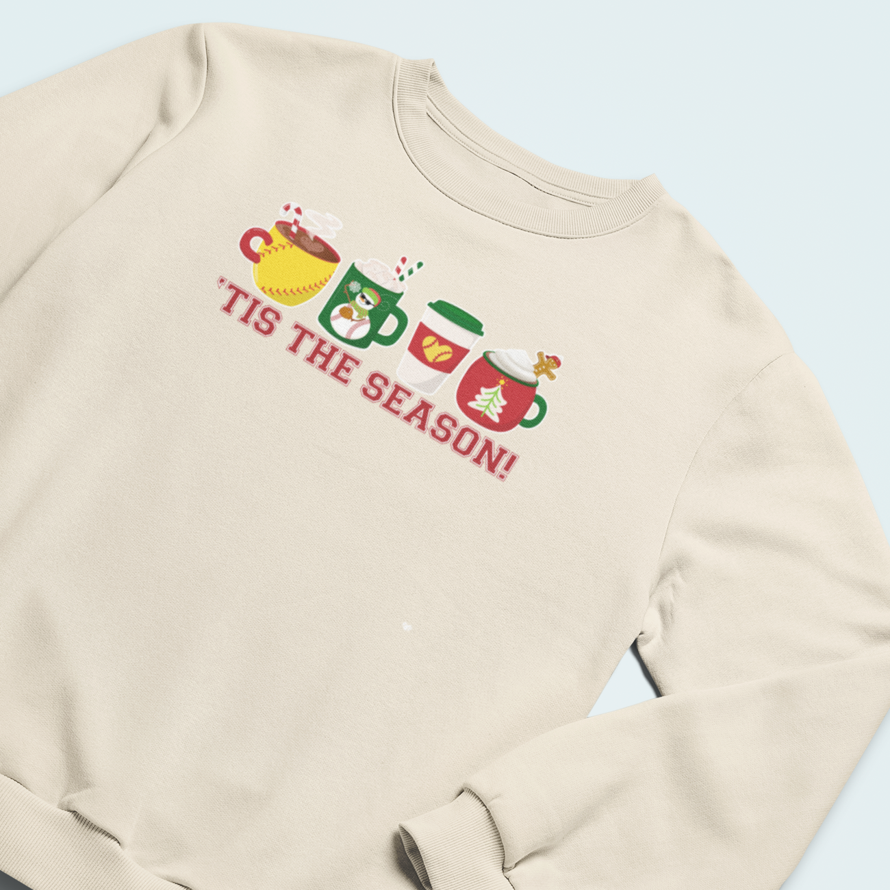 'TIS THE SEASON - CREWNECK SWEATSHIRT